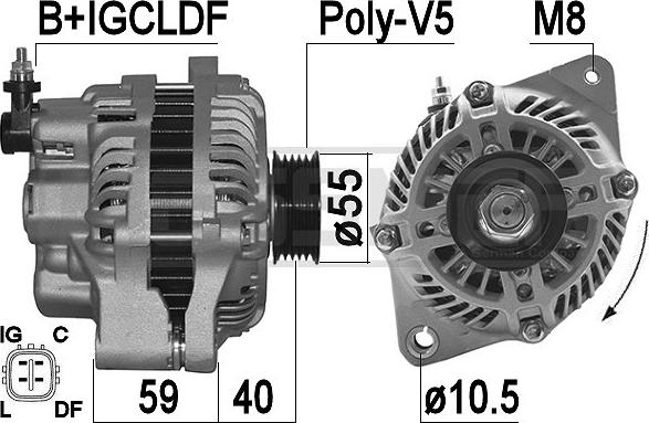 ERA 209500A - Alternator furqanavto.az