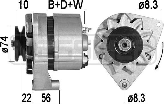 ERA 209583 - Alternator furqanavto.az