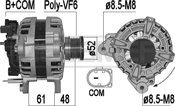 ERA 209571A - Alternator furqanavto.az