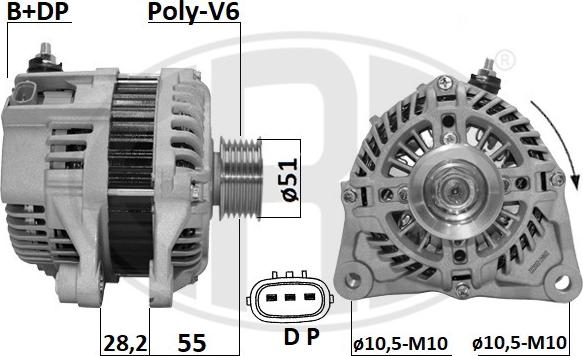 ERA 209647A - Alternator furqanavto.az