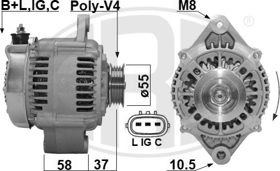 ERA 209666A - Alternator furqanavto.az