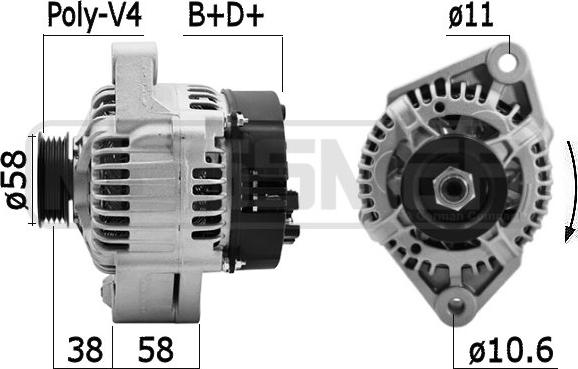 ERA 209608A - Alternator furqanavto.az