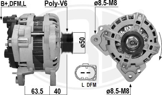 ERA 209639A - Alternator furqanavto.az