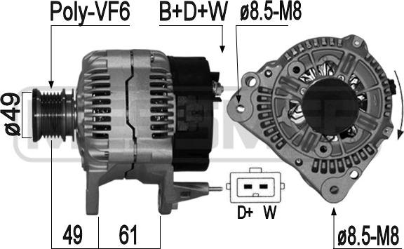 ERA 209095A - Alternator furqanavto.az