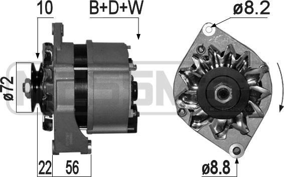 ERA 209090A - Alternator furqanavto.az