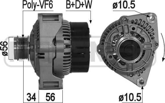 ERA 209040A - Alternator furqanavto.az