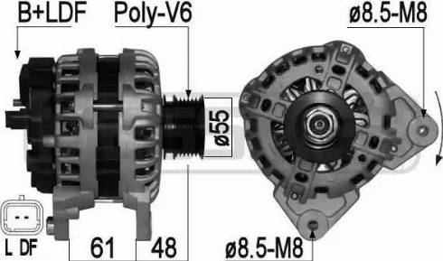 ERA 209056 - Alternator furqanavto.az