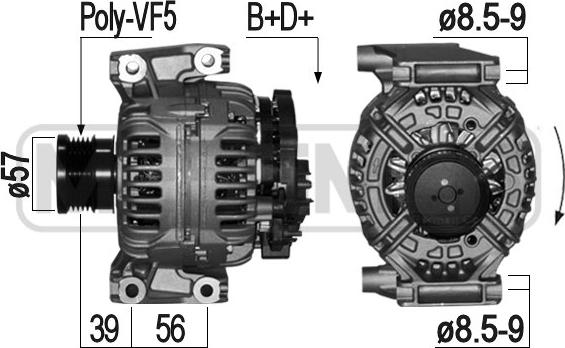 ERA 209058 - Alternator furqanavto.az