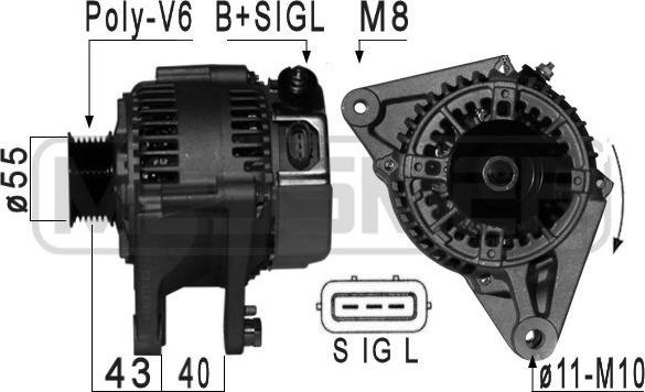 ERA 209003A - Alternator furqanavto.az