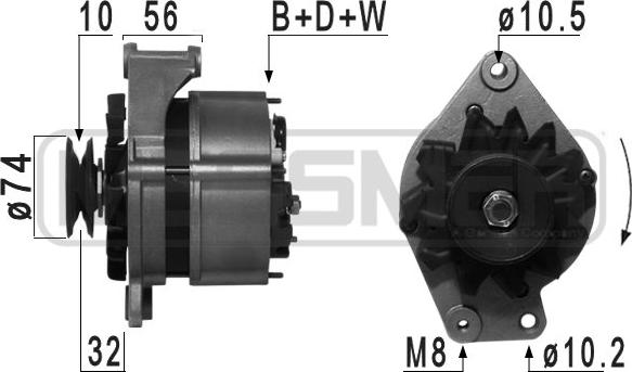 ERA 209007R - Alternator furqanavto.az