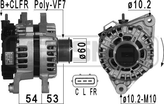 ERA 209013 - Alternator furqanavto.az