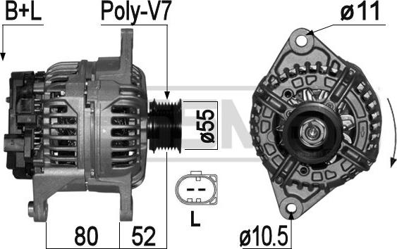 ERA 209085 - Alternator furqanavto.az