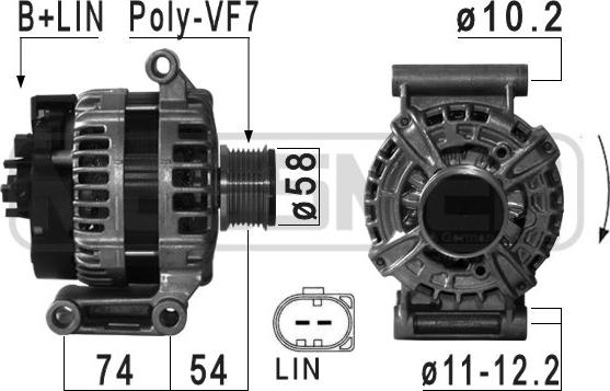 ERA 209034A - Alternator furqanavto.az