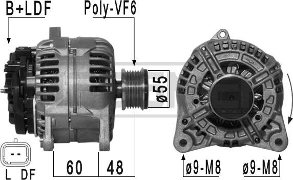 ERA 209028 - Alternator furqanavto.az