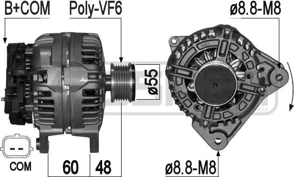 ERA 209071 - Alternator furqanavto.az