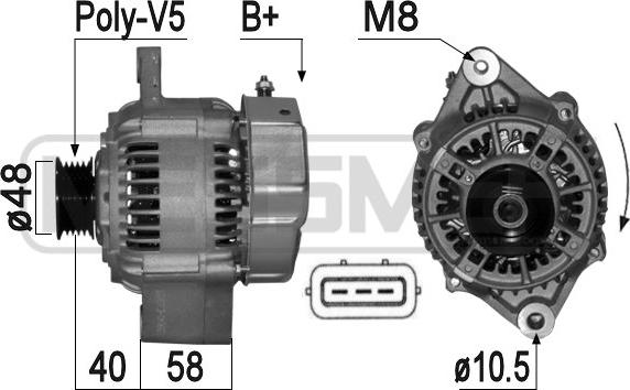 ERA 209141A - Alternator furqanavto.az