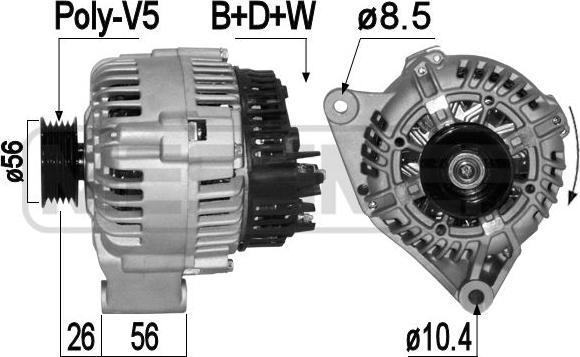 ERA 209159A - Alternator furqanavto.az