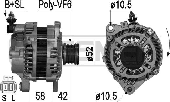 ERA 209153A - Alternator furqanavto.az