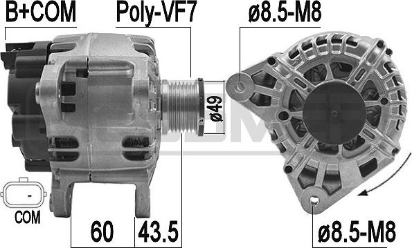 ERA 209165 - Alternator furqanavto.az