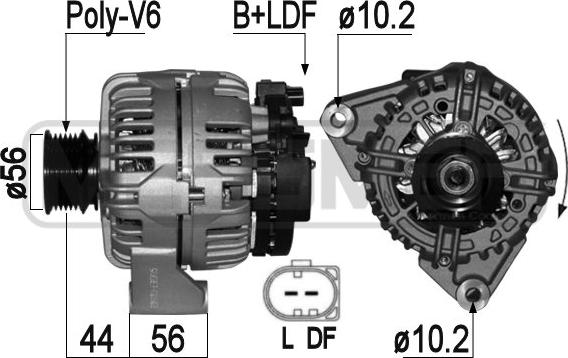 ERA 209103A - Alternator furqanavto.az