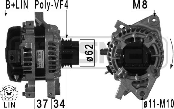 ERA 209107 - Alternator furqanavto.az