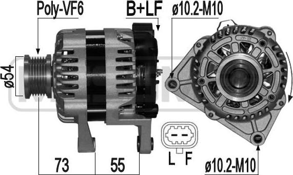 ERA 209131 - Alternator furqanavto.az