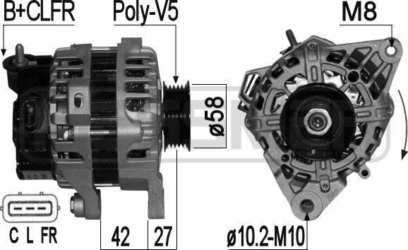 ERA 209124 - Alternator furqanavto.az