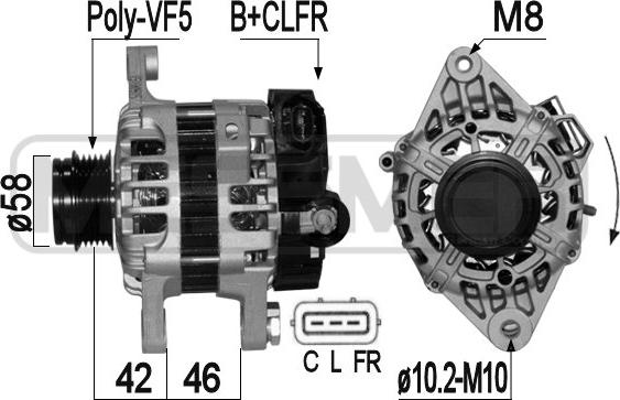 ERA 209126 - Alternator furqanavto.az