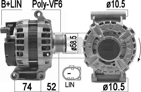 ERA 209397 - Alternator furqanavto.az