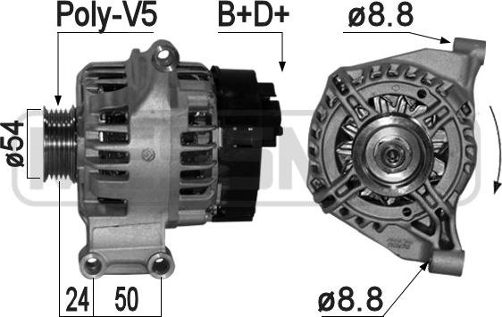 ERA 209340 - Alternator furqanavto.az