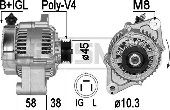 ERA 209342A - Alternator furqanavto.az