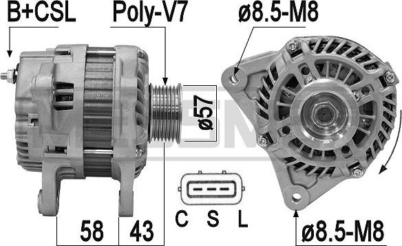 ERA 209347A - Alternator furqanavto.az