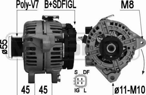 ERA 209366 - Alternator furqanavto.az