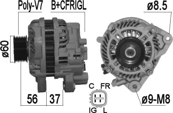 ERA 209368A - Alternator furqanavto.az