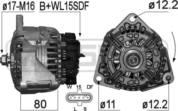 ERA 209309 - Alternator furqanavto.az