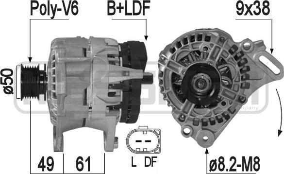 ERA 209303A - Alternator furqanavto.az