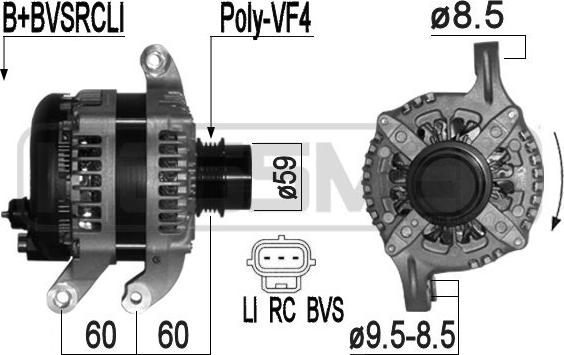 ERA 209316 - Alternator furqanavto.az