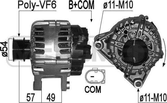 ERA 209317A - Alternator furqanavto.az