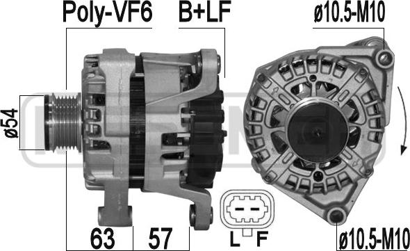 ERA 209328 - Alternator furqanavto.az