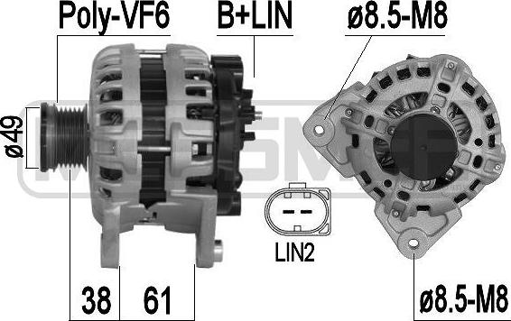 ERA 209375A - Alternator furqanavto.az