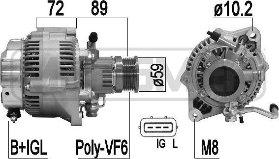 ERA 209373A - Alternator furqanavto.az