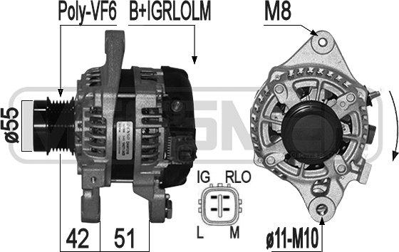 ERA 209299 - Alternator furqanavto.az