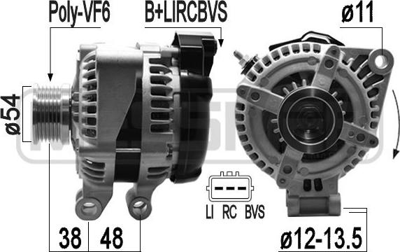 ERA 209291 - Alternator furqanavto.az