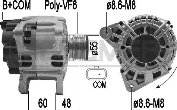 ERA 209265 - Alternator furqanavto.az