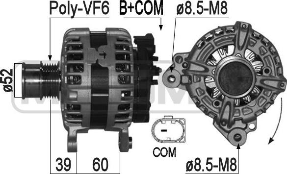 ERA 209262 - Alternator furqanavto.az