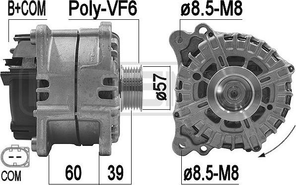 ERA 209205 - Alternator furqanavto.az