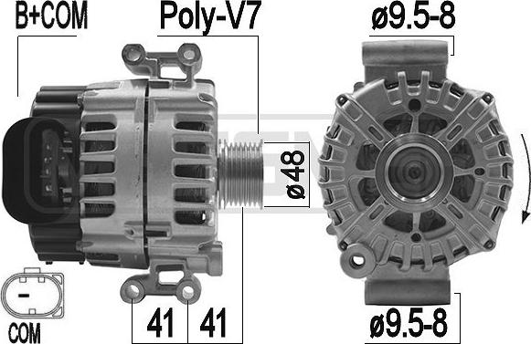 ERA 209208 - Alternator furqanavto.az