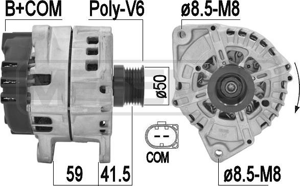 ERA 209203 - Alternator furqanavto.az