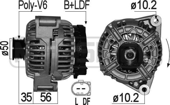 ERA 209214 - Alternator furqanavto.az