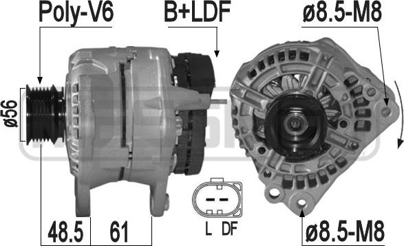 ERA 209215 - Alternator furqanavto.az